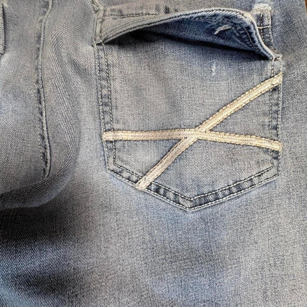 Y2K Axel slim boot cut blue jeans Size 36" (0153) - Picture 4 of 7